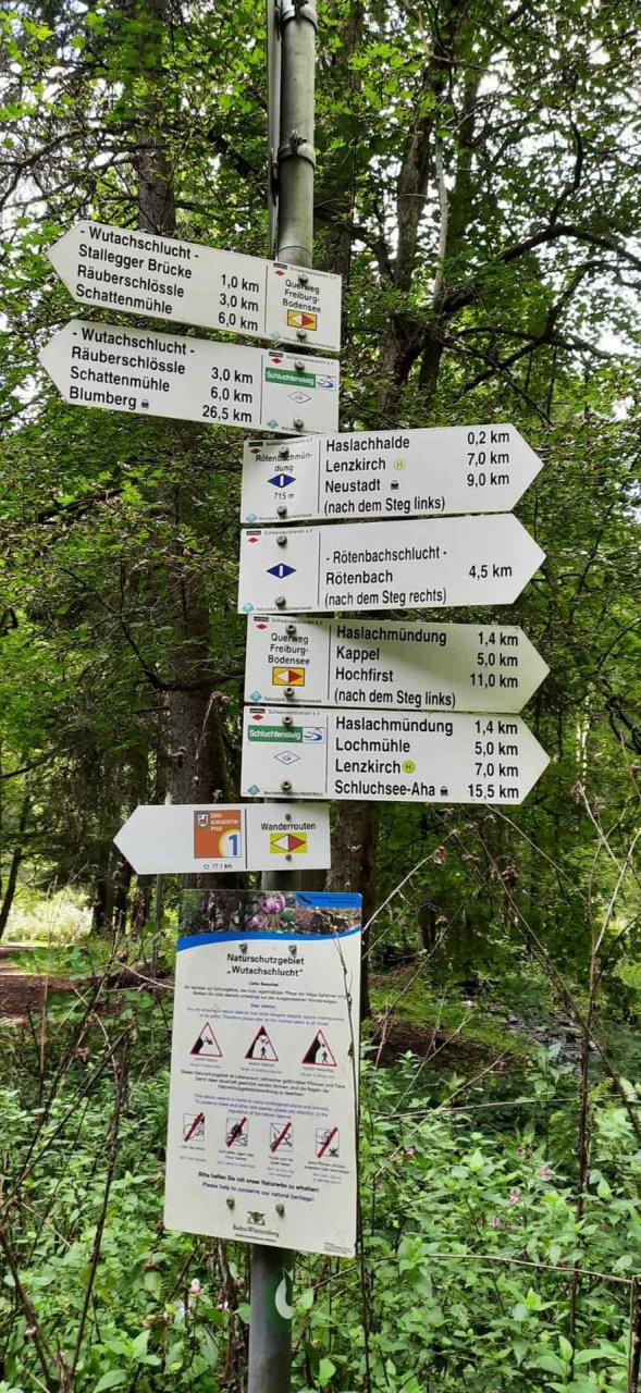 	14 3 Tage auf dem Schluchtensteig im Südschwarzwald